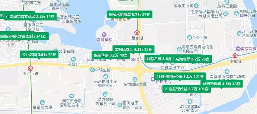 南京江宁楼市最新消息百家湖,江宁百家湖花园二期二手房