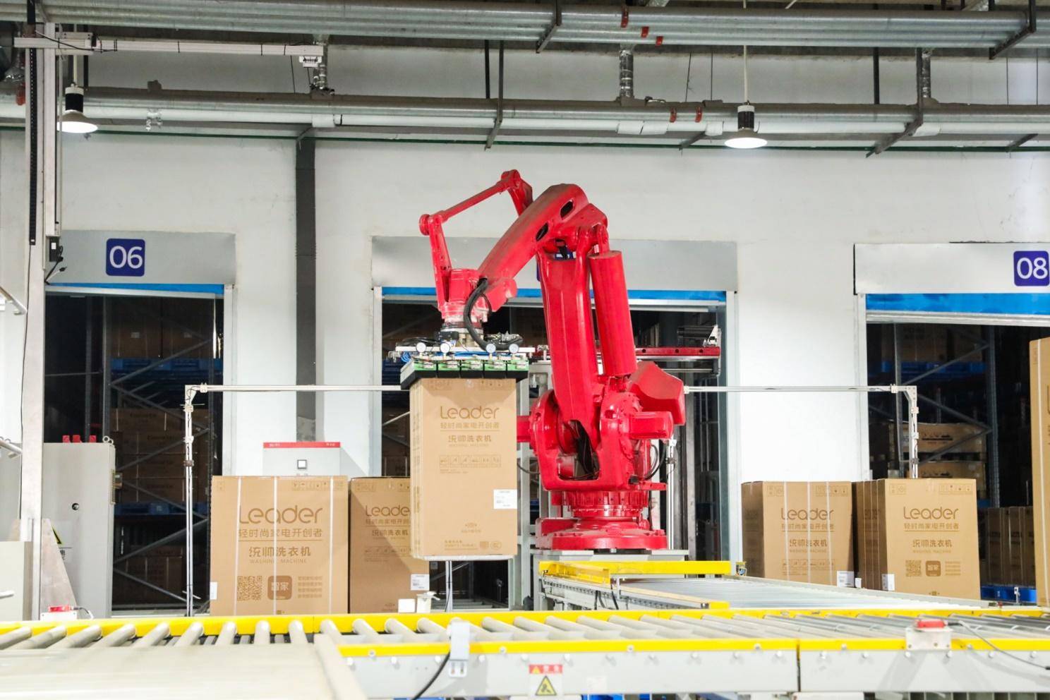 日日顺供应链无人仓,日日顺无人仓