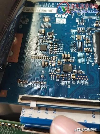 konka康佳55寸液晶电视闪屏怎么修,康佳kktvk55电视灰屏解决方法