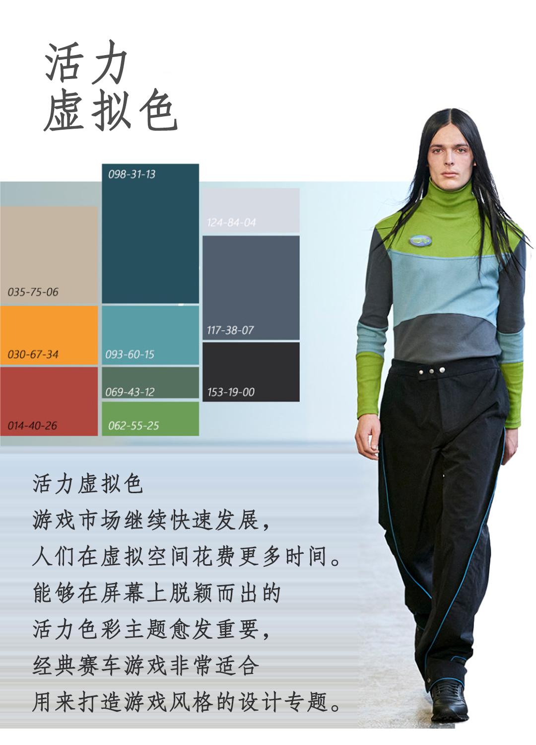 春夏男装色彩分析,2022秋冬男装颜色流行趋势