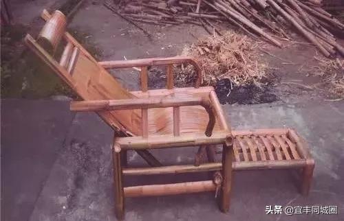 宜佳竹睡椅图片,儿时乡下的竹椅