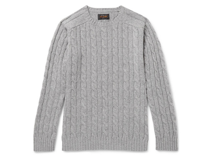 买最好的电缆针织套头衫，忘记合作伙伴你需要的就是其中之一