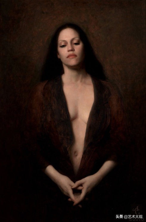 美国印象派画家油画作品欣赏,美国油画大师的雪景油画作品