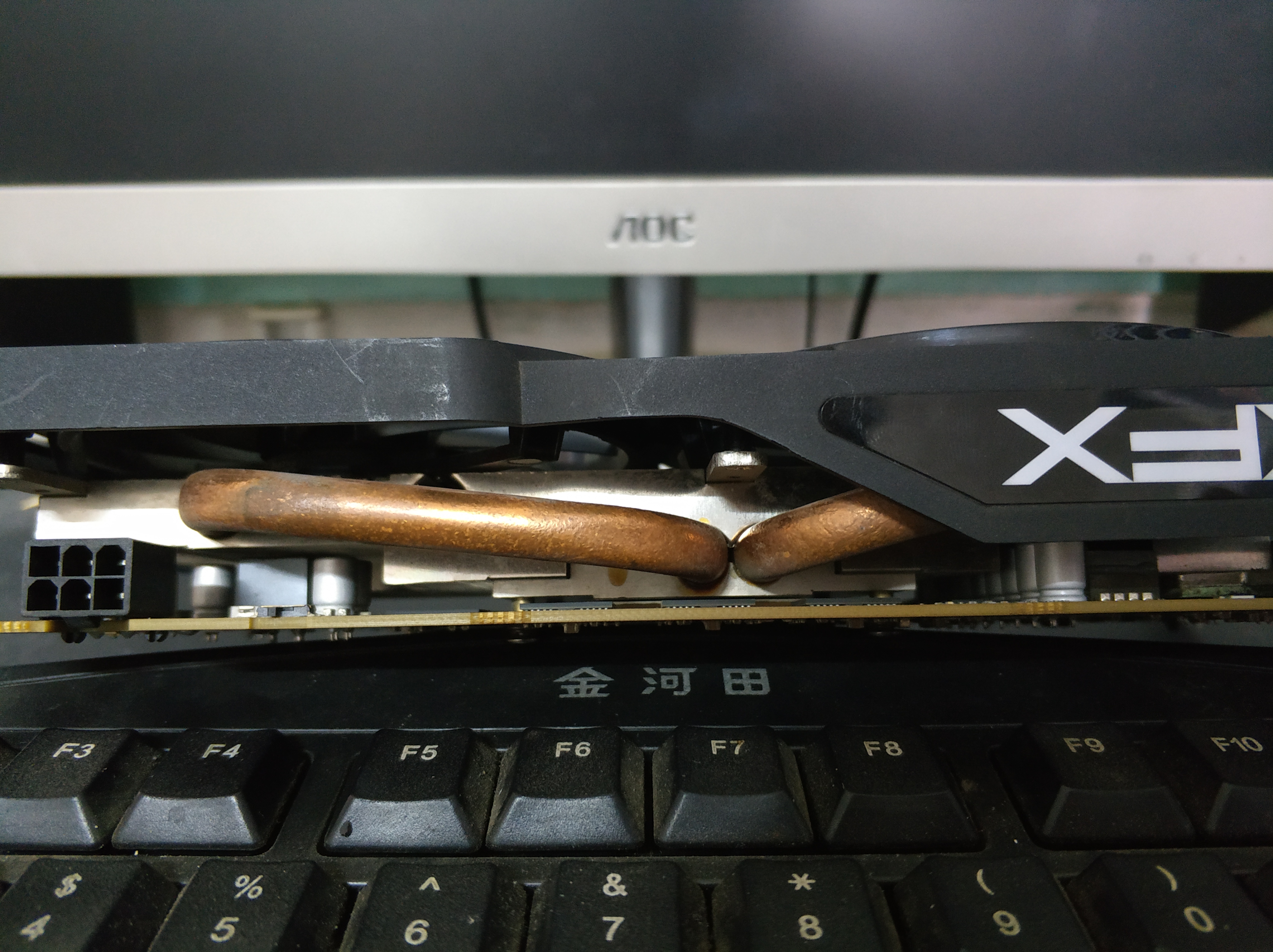 讯景rx470黑狼版能挖矿吗,讯景rx470黑狼显卡卡扣散热视频