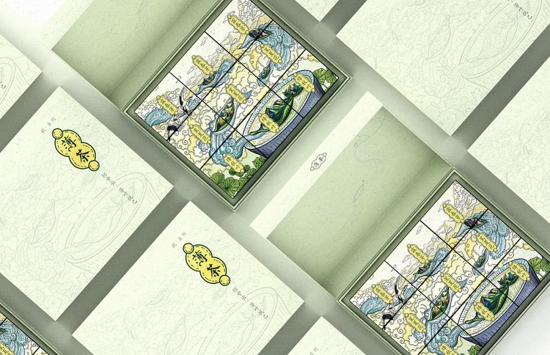 新款茶叶包装设计创意礼盒,日本的茶叶包装创意设计