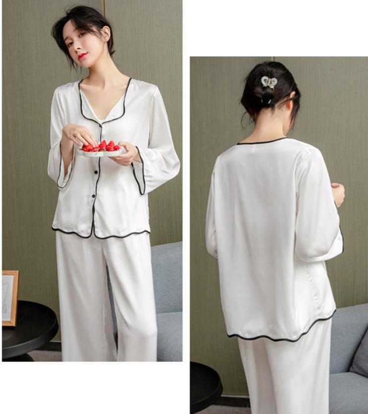 夏天穿的冰丝睡衣,精致的女人有件睡衣