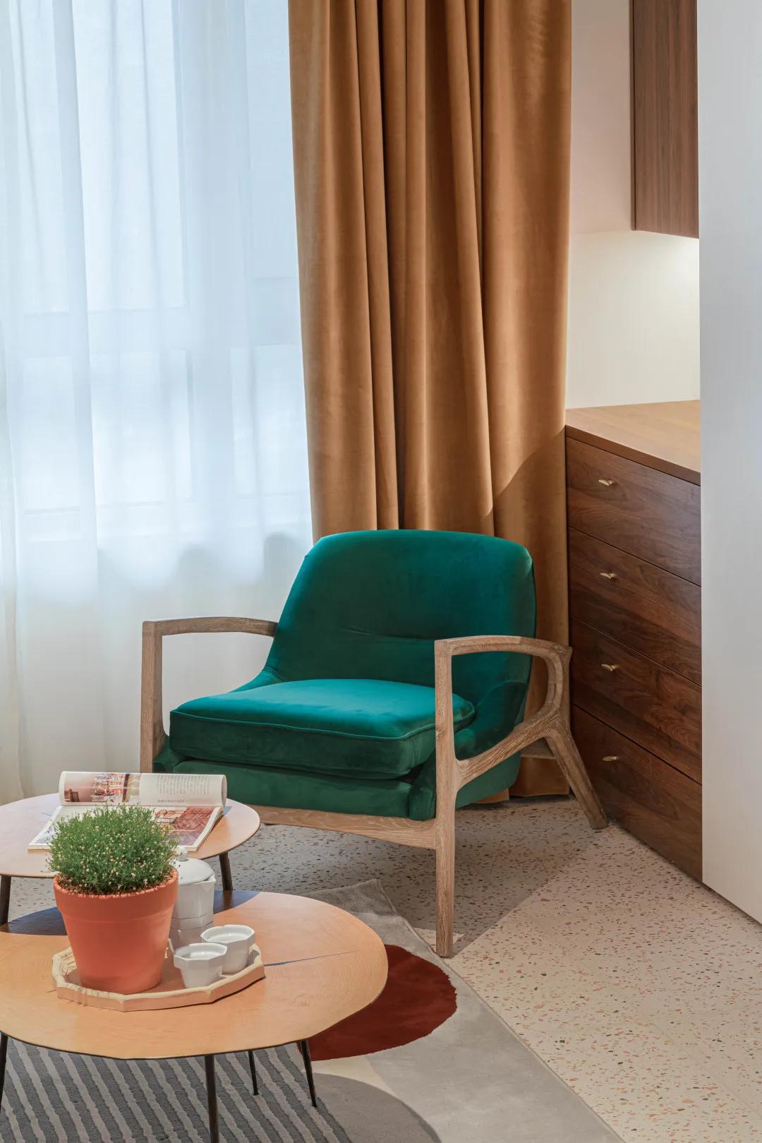 西安母女的111㎡三室暗房，拱形门、水磨石，超强储物力