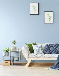 高级灰纯色壁布效果图,墙布壁纸知识