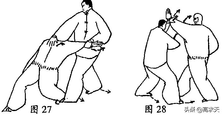 八极拳短棍技法,八极拳暗腿拔根技法