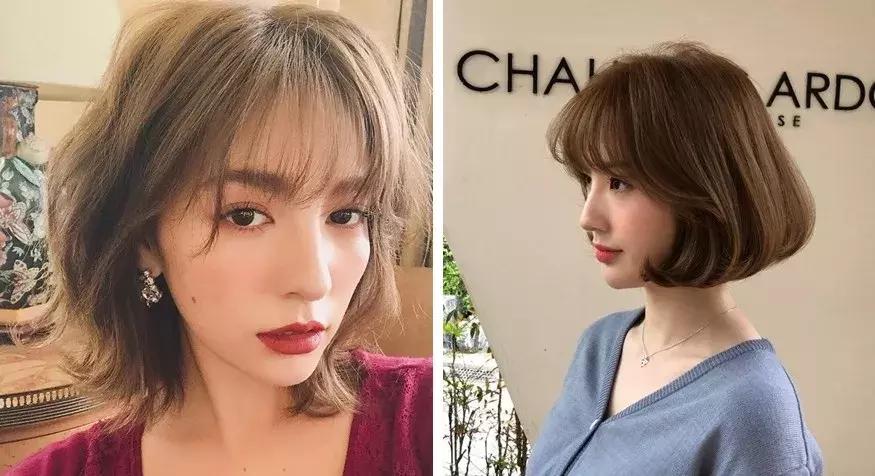 大脸宽脸剪短发好看吗,四十岁大脸女适合剪短发