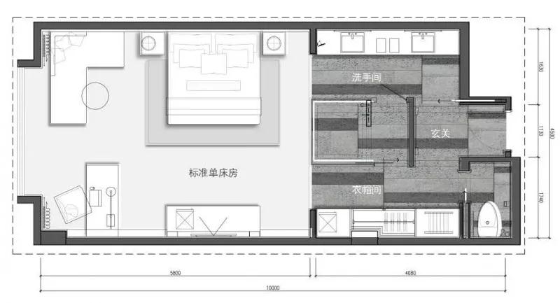 主题酒店30个房间怎么设计好,酒店标间和套房房间设计方案