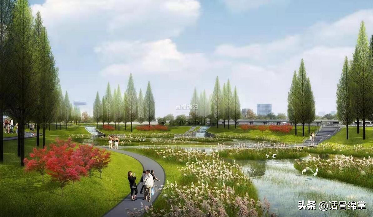 水上散步花中游玩~今年10月，安州生态绿廊示范区与你有约