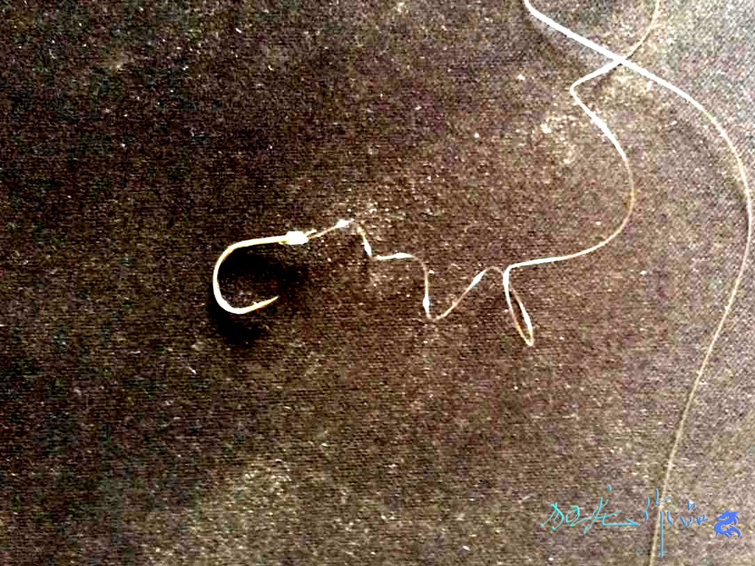 子线中间打结怎么保持长短一致,子线缠绕如何化解