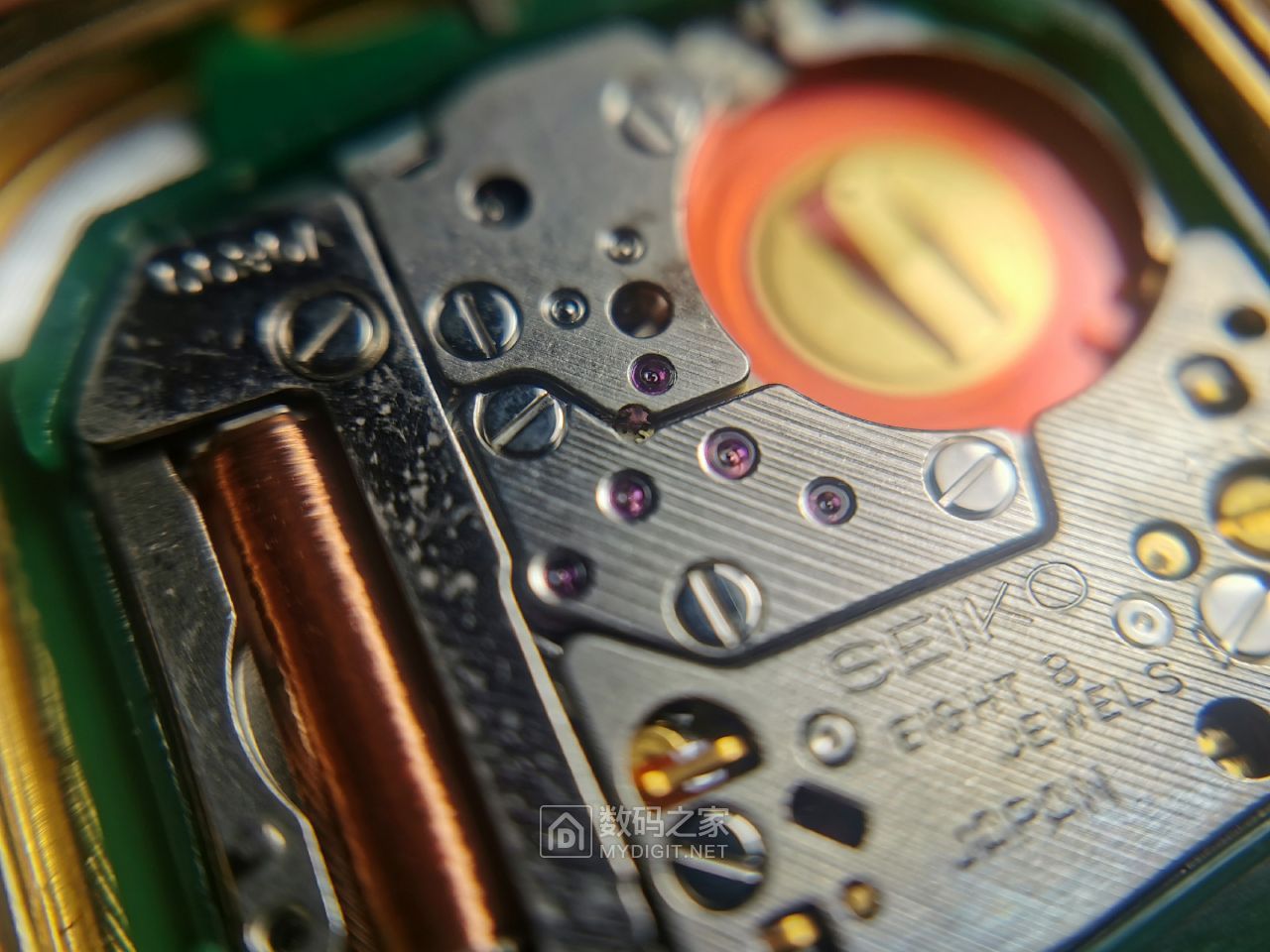 收了一块机械表,精工dolce7730石英机芯参数