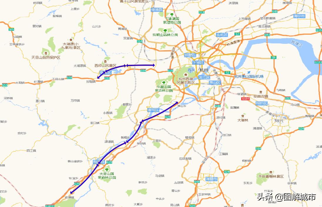 杭州哪个区域最有发展,杭州地理格局