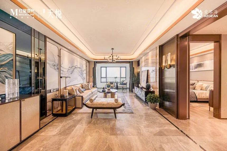 红星天悦为什么这么便宜,玉溪红星天悦110平装修风格大全