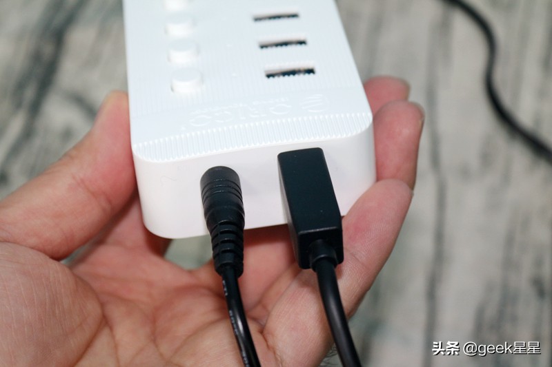 oricousb透明分控集线器,oricousb3.0集线器拆解