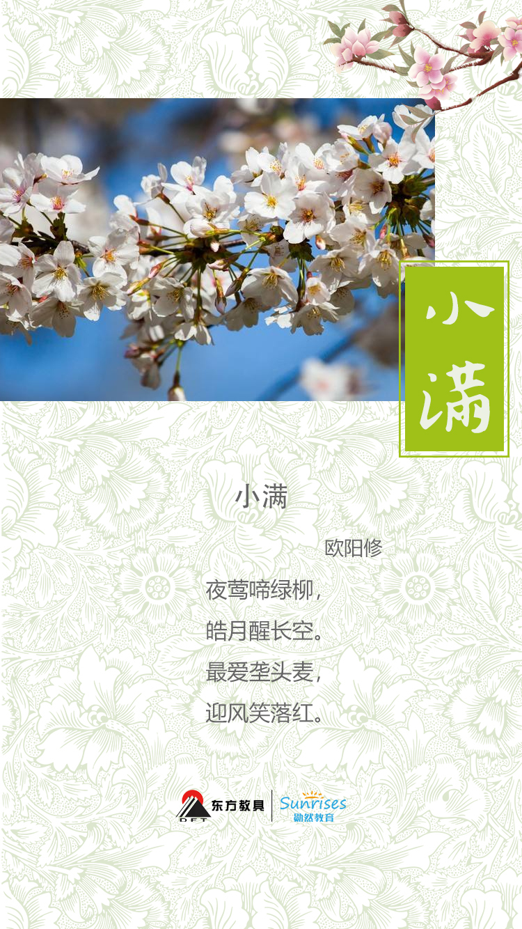 小满小而不失盈满下一句,小满者小得盈满什么意思