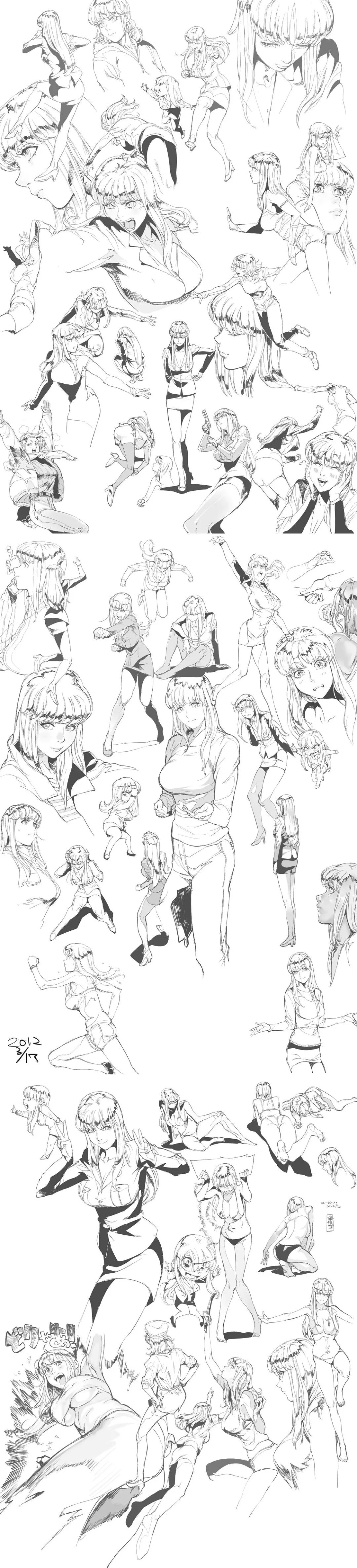 人体动态参考图,人体动态练习图