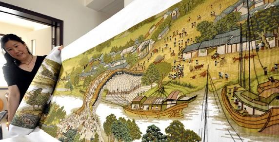 绣十字绣真的能赚钱吗,一幅十字绣卖多少钱