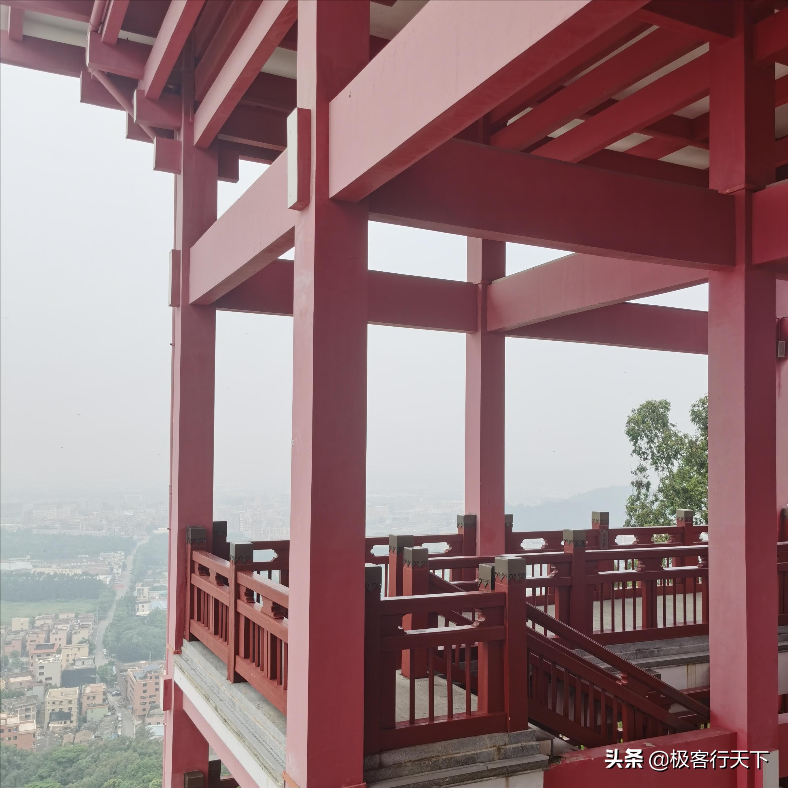 佛山展旗峰风景照,佛山展旗楼旅游