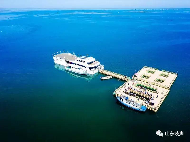 东楮岛海草房全景,东楮岛渔村海草房介绍