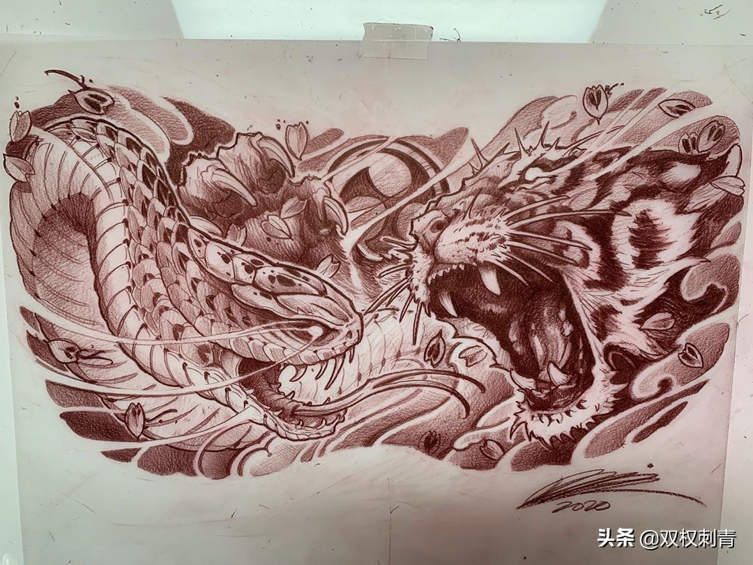 汉代龙纹图腾图案,龙纹图腾图案