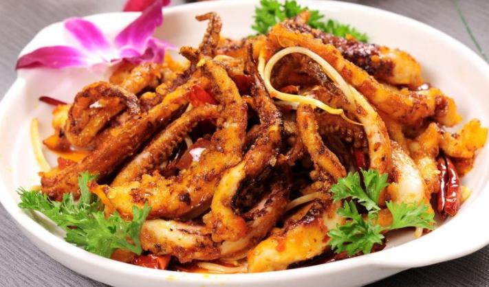 香辣鱿鱼最正宗的做法,香辣鱿鱼须香辣可口