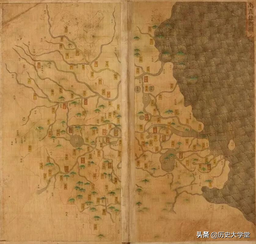 南直隶为什么不横着划分,存在了400年的南直隶