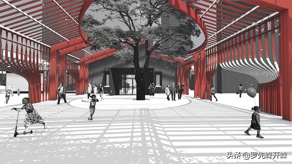 长春万科城三期装修效果图,万科蓝山社区效果图