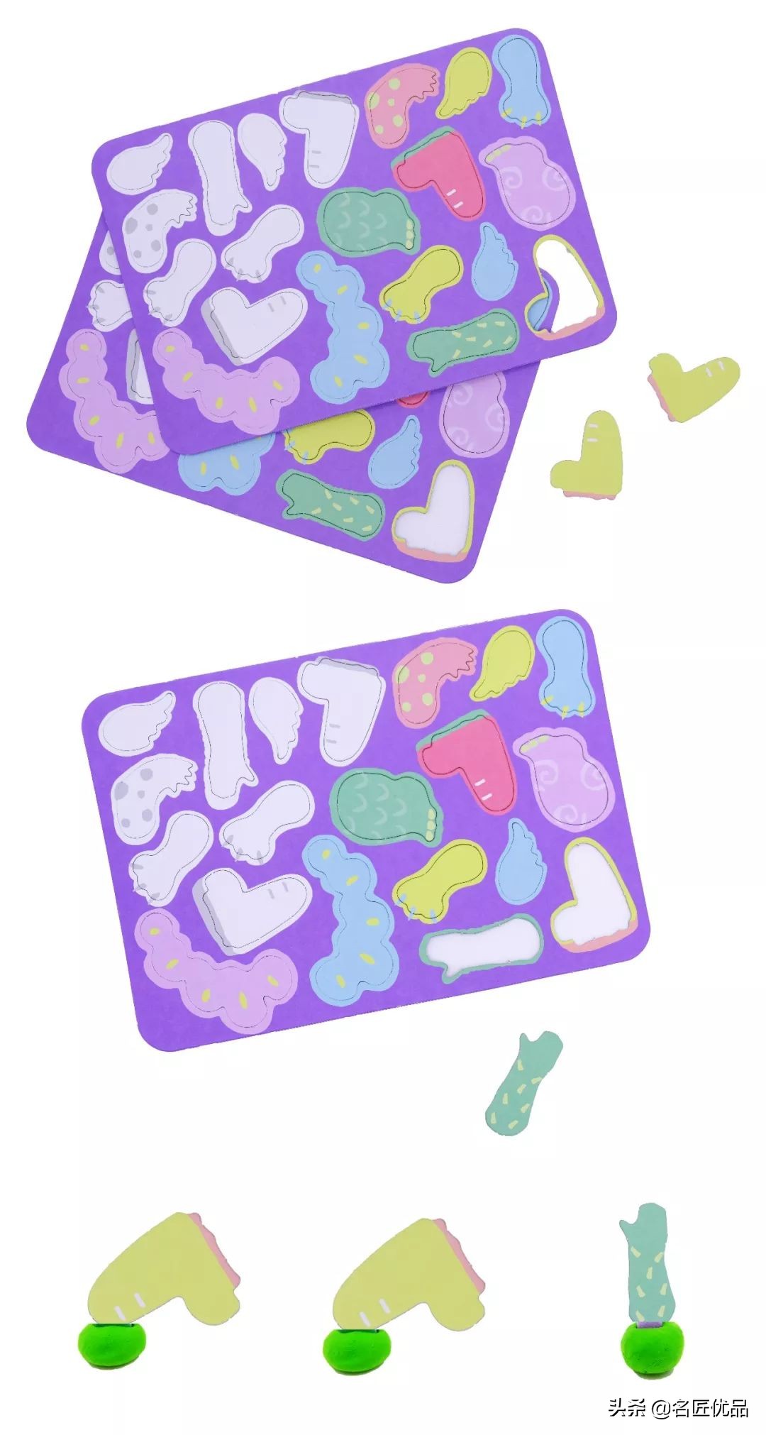 好玩又好看的粘土手工,简单的国庆粘土手工方案