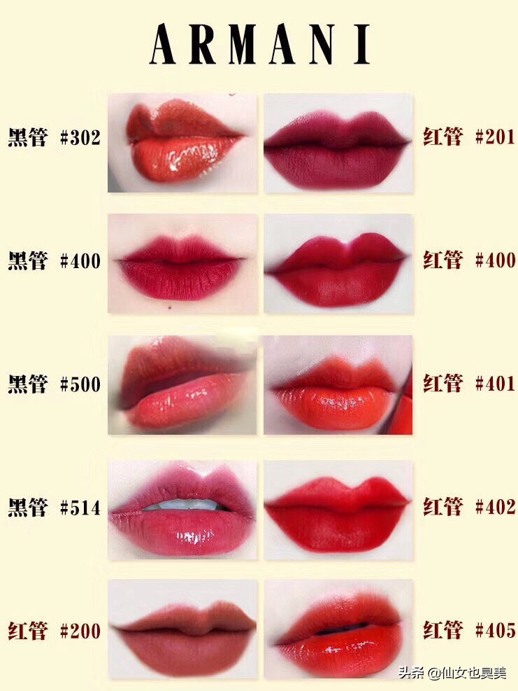大牌口红不踩雷,踩雷的口红