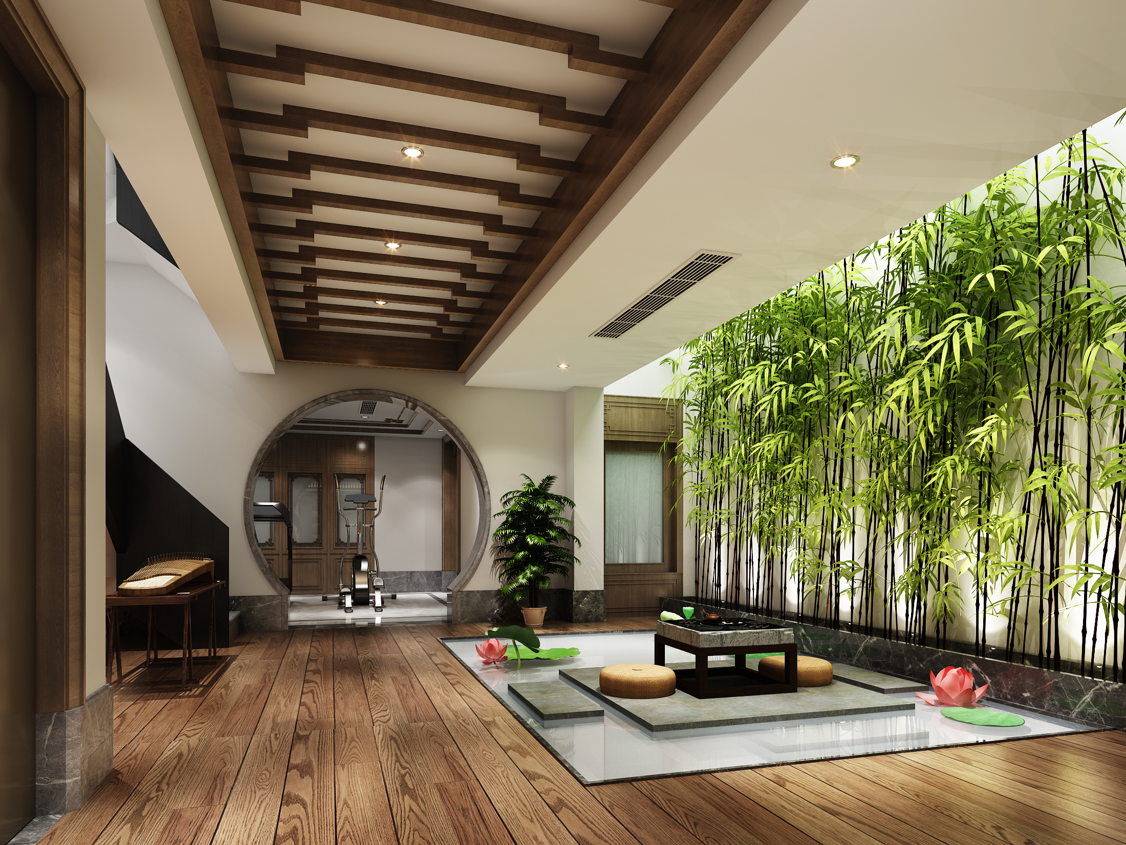 900平米4层别墅,400平别墅侘寂风