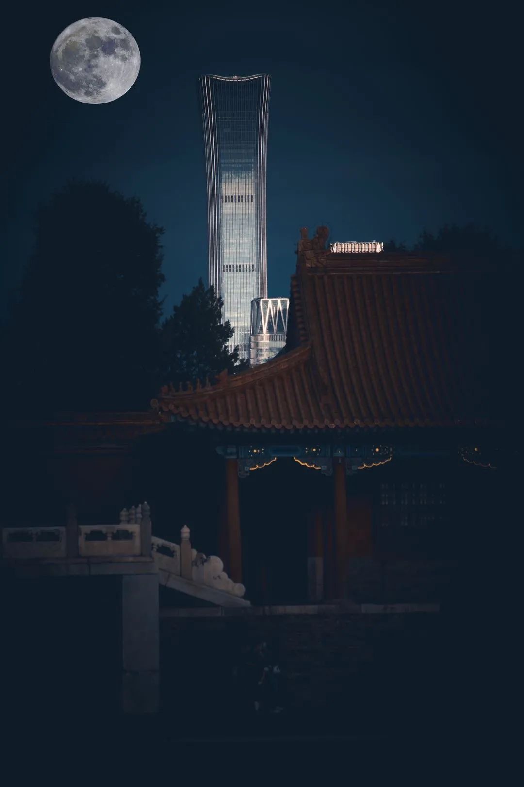 最好的月亮拍摄方法,真实的月亮星空怎样拍才好看