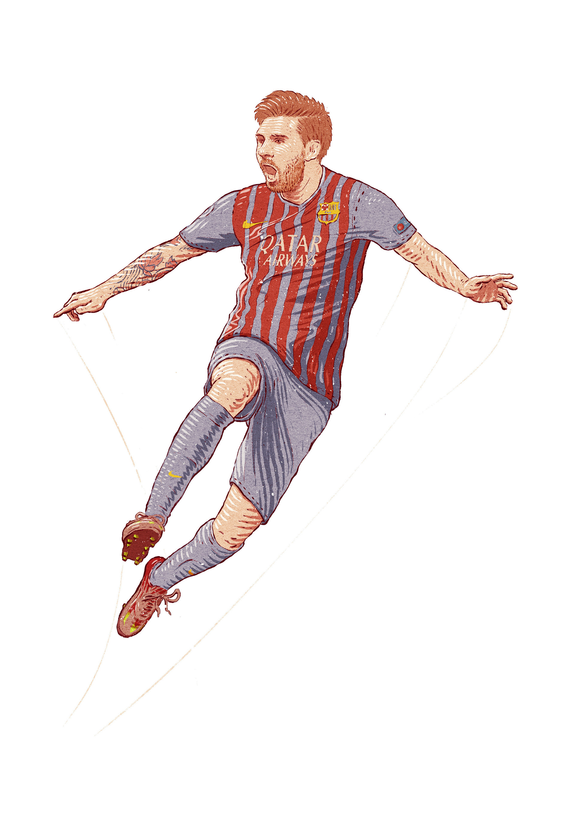 超写实足球手绘,手绘足球运动