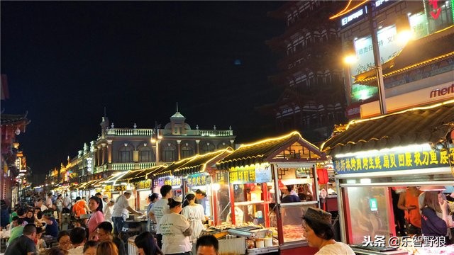 开封鼓楼夜景,开封鼓楼公园