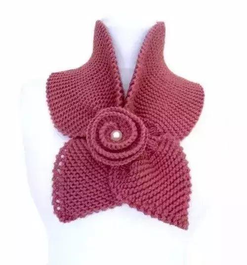 各种漂亮的花样围巾,分享几款漂亮的围巾