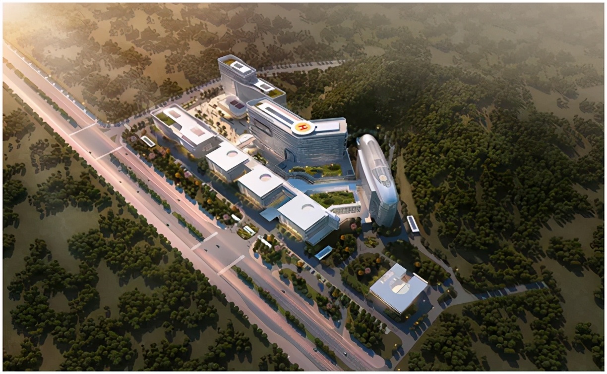 绿海之舟，花园式建筑布局——中山大学附属第三医院岭南医院设计