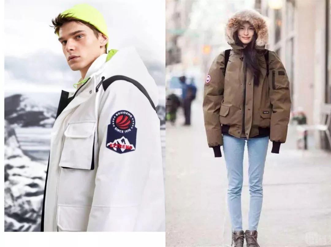 波司登和加拿大鹅比较测试,加拿大鹅vs波司登羽绒服