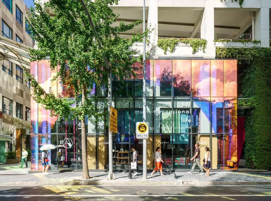 震撼的外立面设计,流线型现代隐奢外立面设计