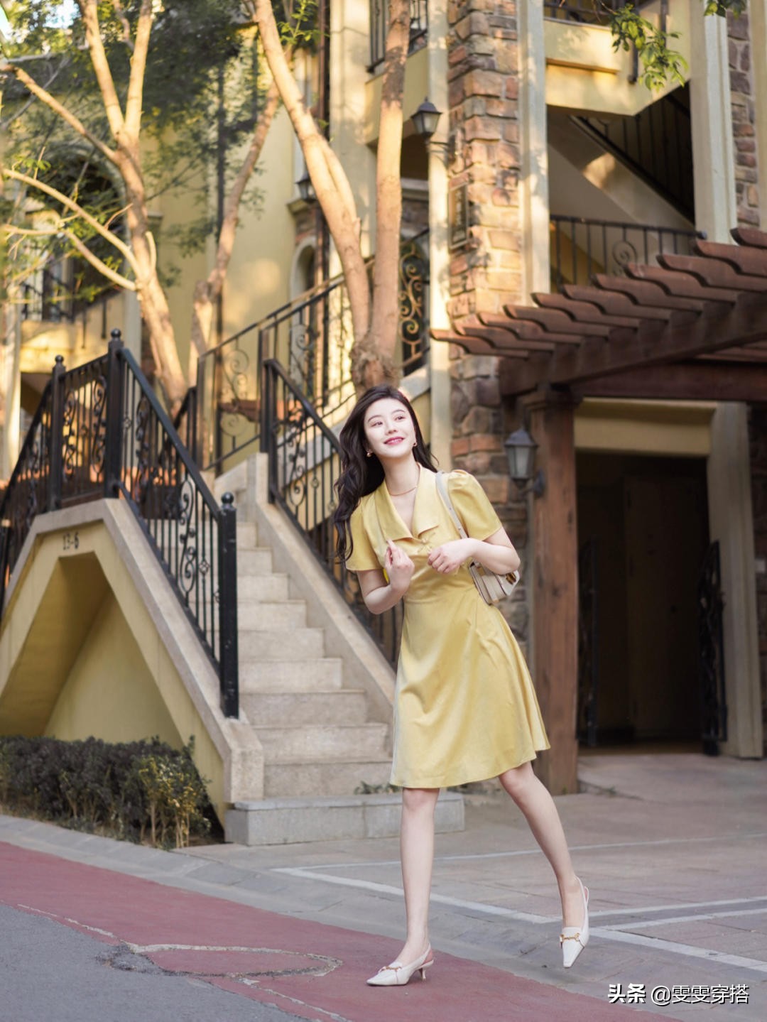 初夏复古风穿搭,打造夏日法式优雅look