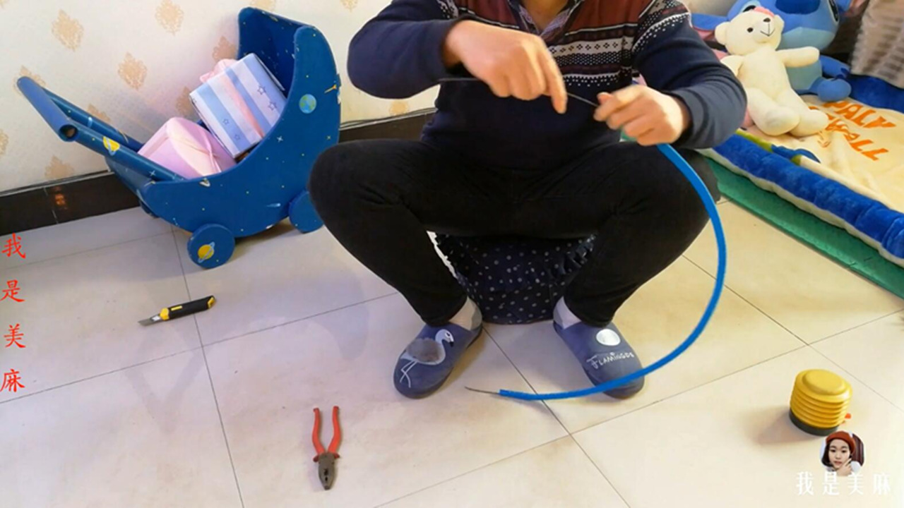 自制宝宝篮球架的制作过程,儿童纸板篮球架手工制作方法