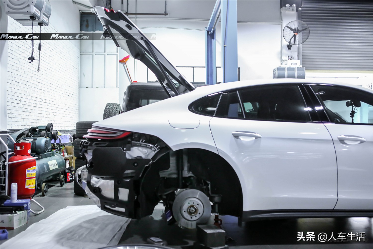 panamera21寸exclusivedesign运动型轮毂,16款保时捷panamera改turbo包围