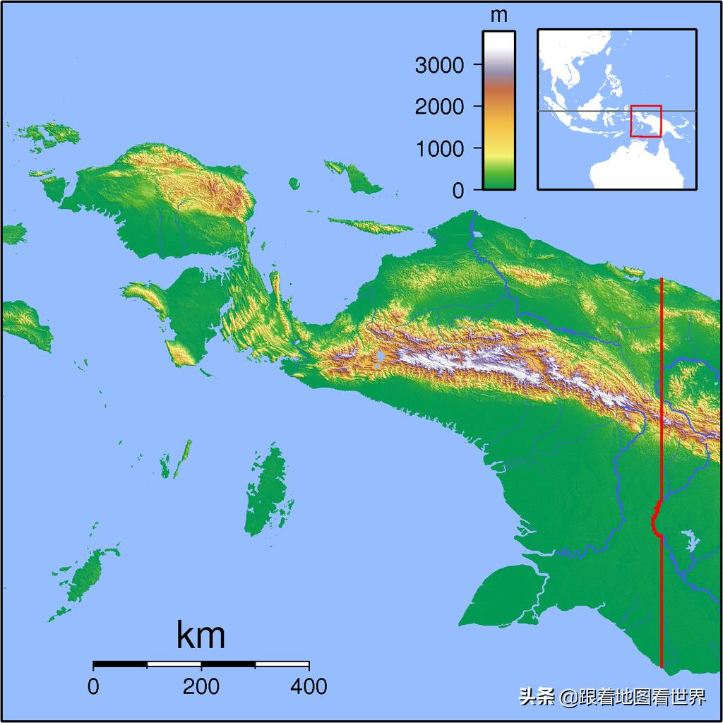 巴布亚新几内亚岛属于哪个国家,巴布亚新几内亚岛为什么一分为二