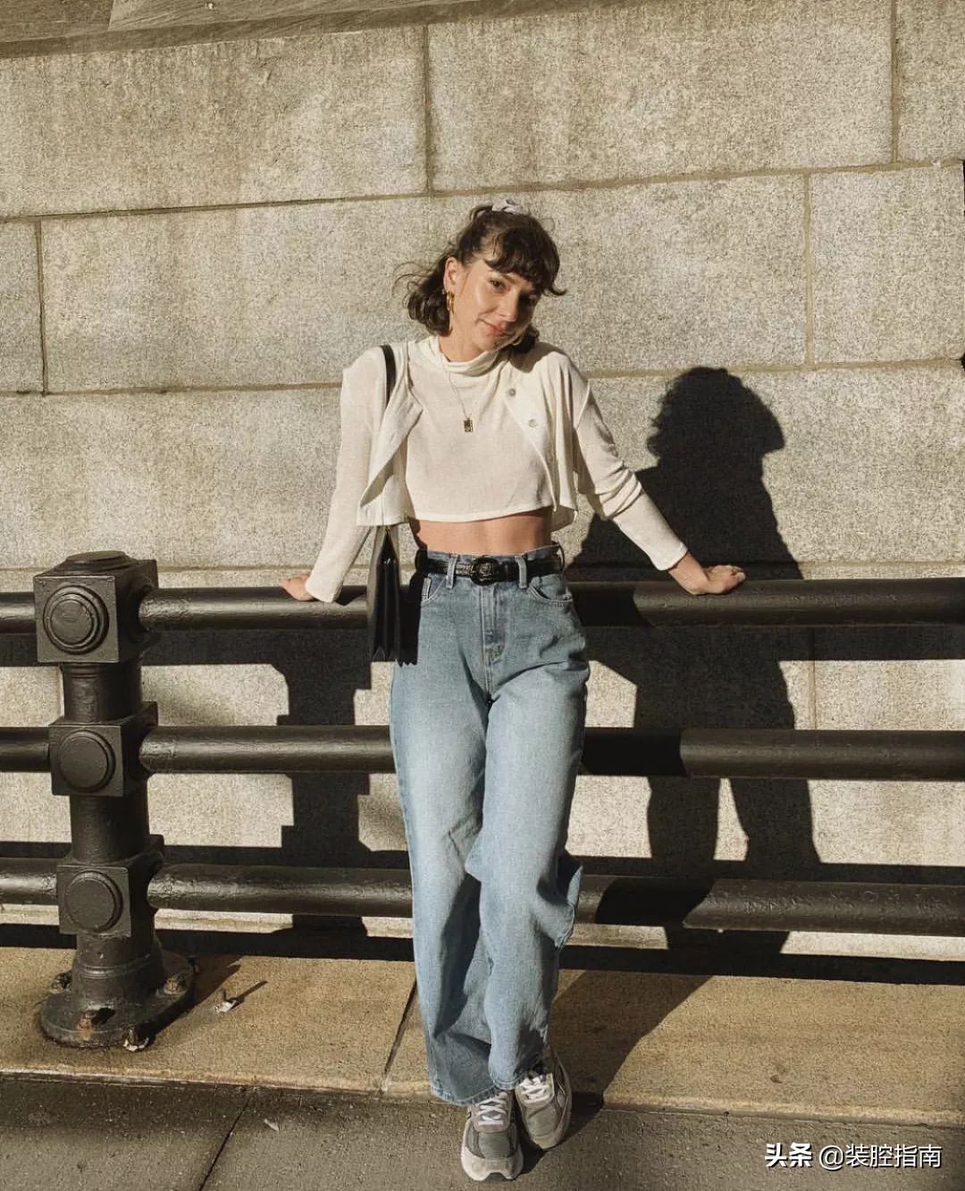 慵懒风毛衣怎么搭项链,秋冬毛衣项链穿搭