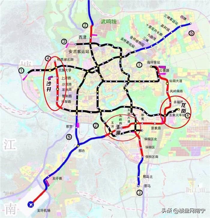 南宁重点发展沙井,南宁沙井副中心前景