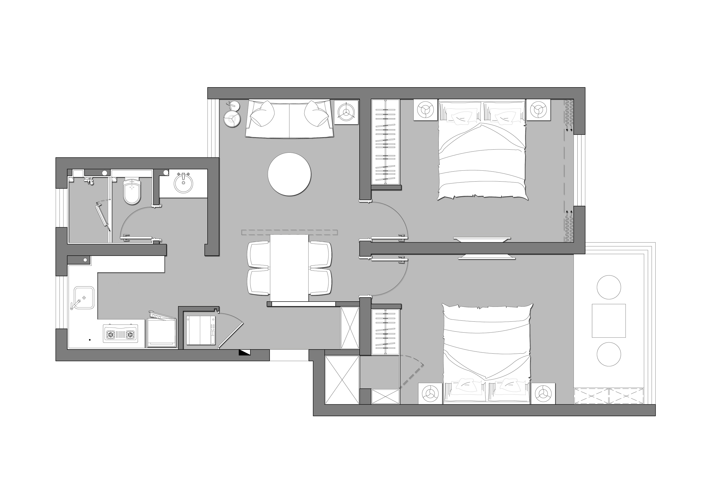 老房改造小户型口碑最好 (绿粉小区老房改造)