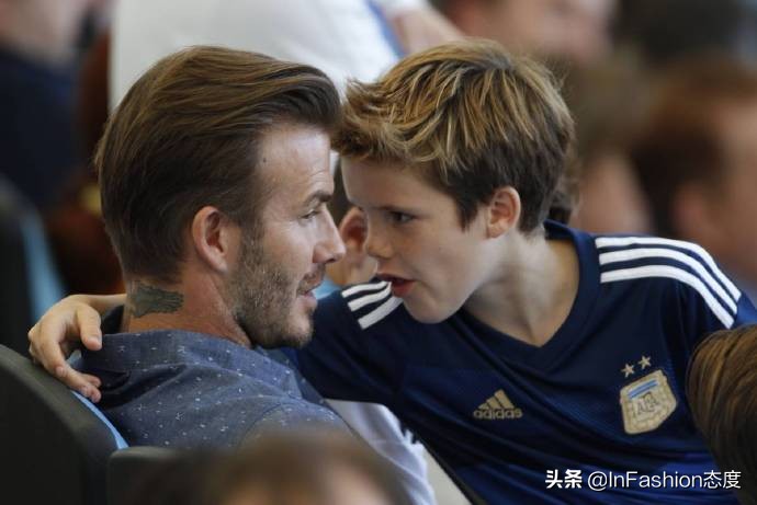 贝克汉姆第一次谈小七,贝克汉姆回应吻小七