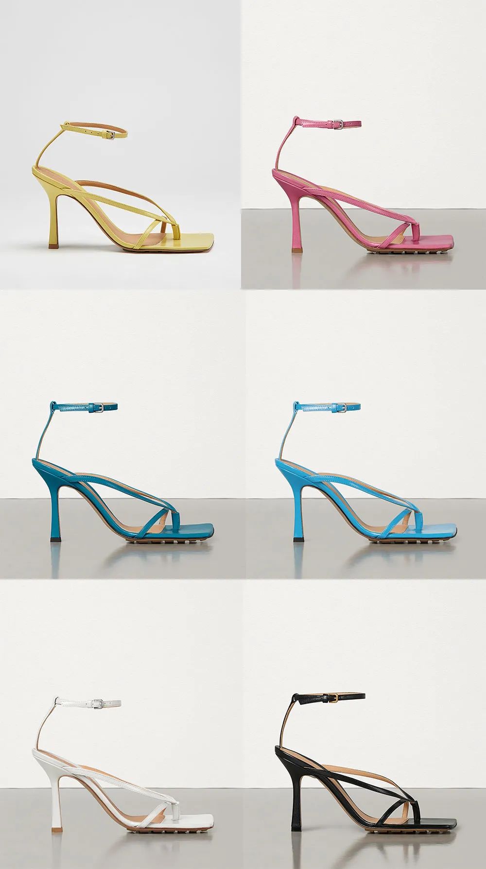 今年最流行的方跟凉鞋,又好看又好穿的凉鞋