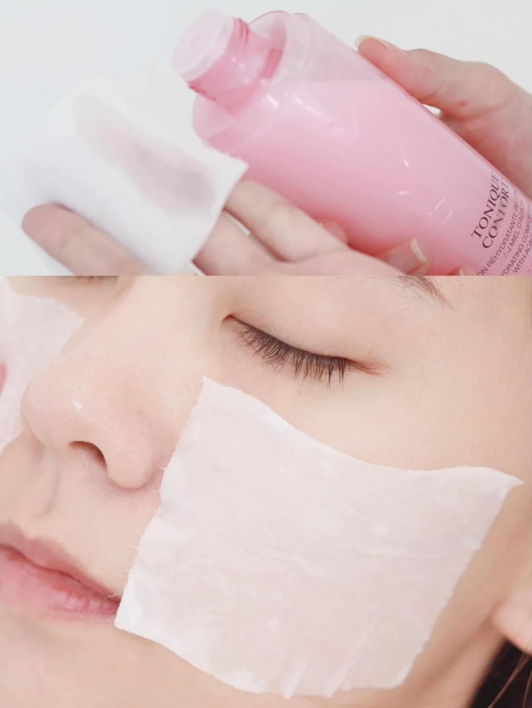 兰蔻粉水紧实抗皱化妆水,秋冬补水滋润肌肤